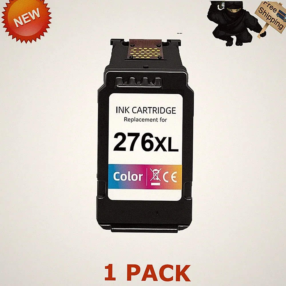 1 PK CL276XL Ink Set For Canon PIXMA TS3522 TS3520 TS3522 TR4700 TR4720 Printer