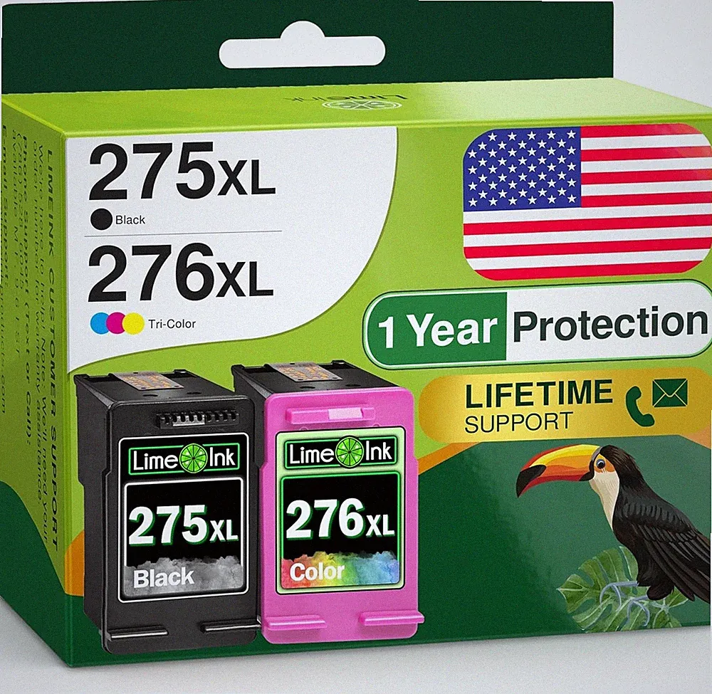 275XL 275XL Ink Cartridges for Canon Pixma TS3522 TR4720 TS3520 TS3500 TR4700