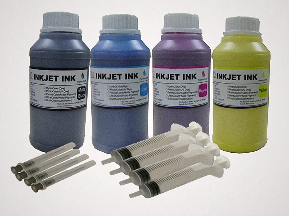 4x250ml ND® Pigment Ink for Canon PFI-050 iPF TC-20/M & GI-26 MAXIFY GX6020/7020