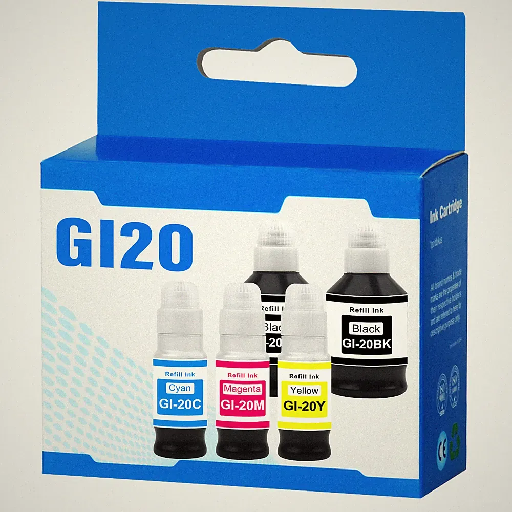 GI20 GI-20 Color Ink Cartridge For Canon PIXMA G6020 G7020 G5020 Printer