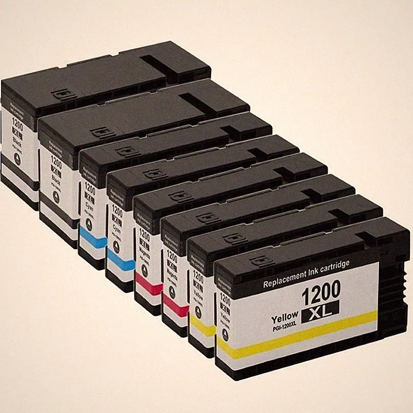 8-Pk/Pack PGI-1200XL 1200XL Ink For Canon MAXIFY MB2020 MB2120 MB2320 MB2720