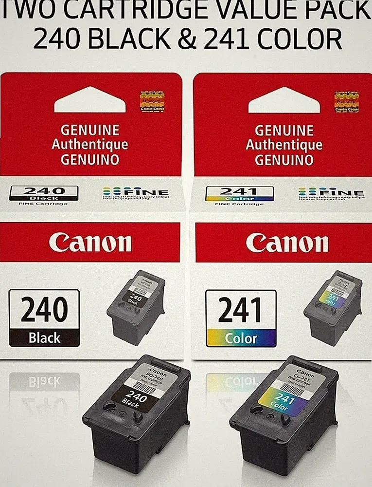 Brand NEW Genuine Canon 240/241 Original Ink for MG3620 MG3520 Printer