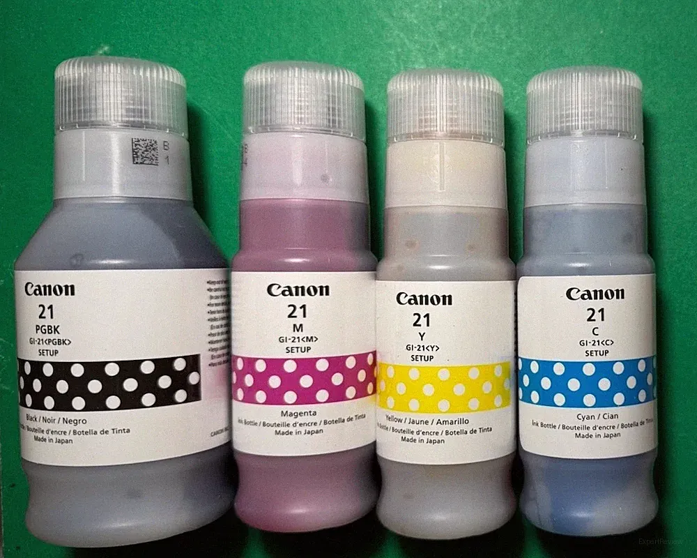 Canon 21 Ink cartridges-Bottle-Setup For Canon Tank printer G3270/G3272-OEM-4PK