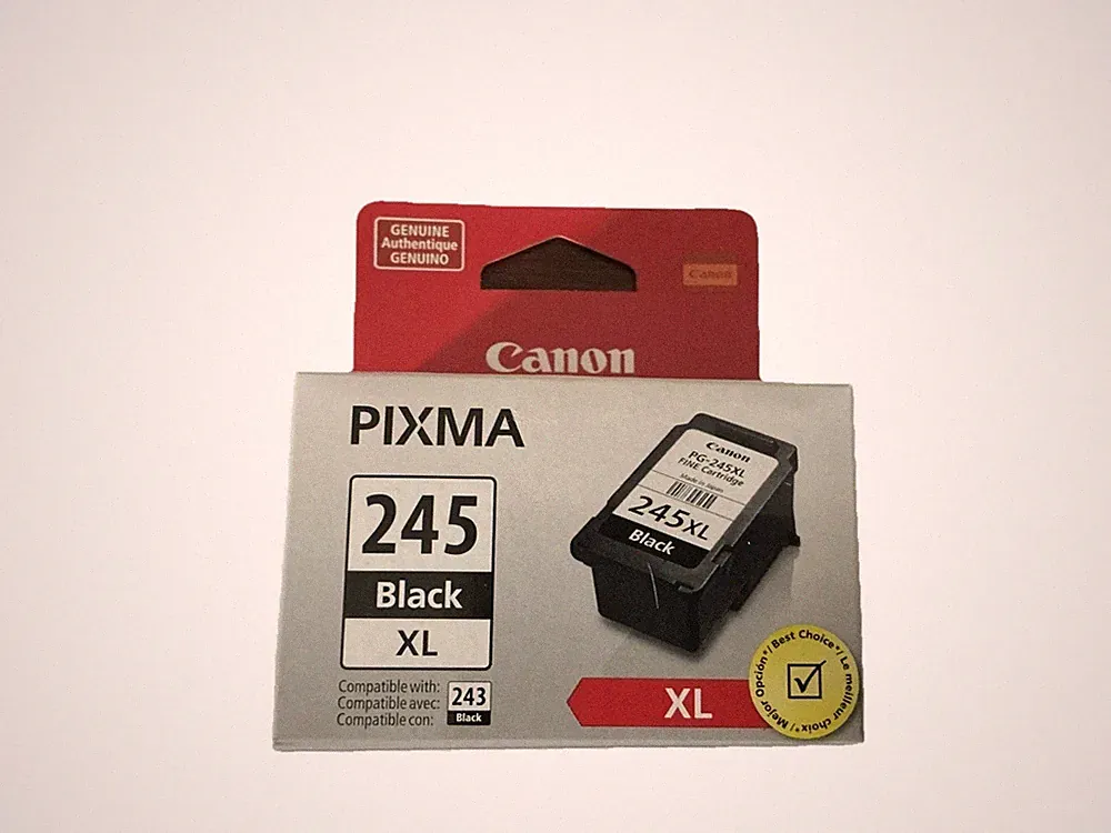 Canon 245 XL Black Ink (works With 243 Also)- Brand New!