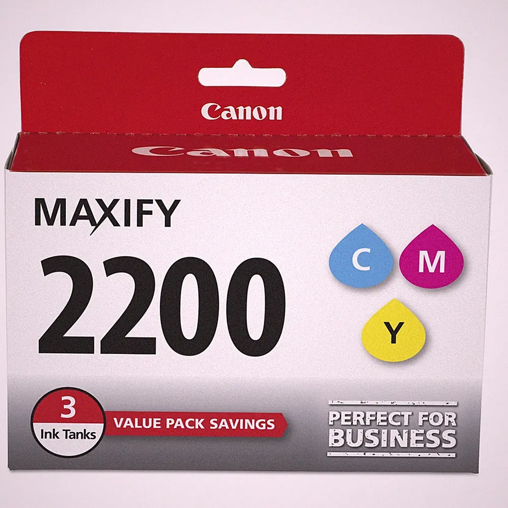 Canon Inkjet Printer Ink Value Pack High Density Pigment Cyan Magenta Yellow