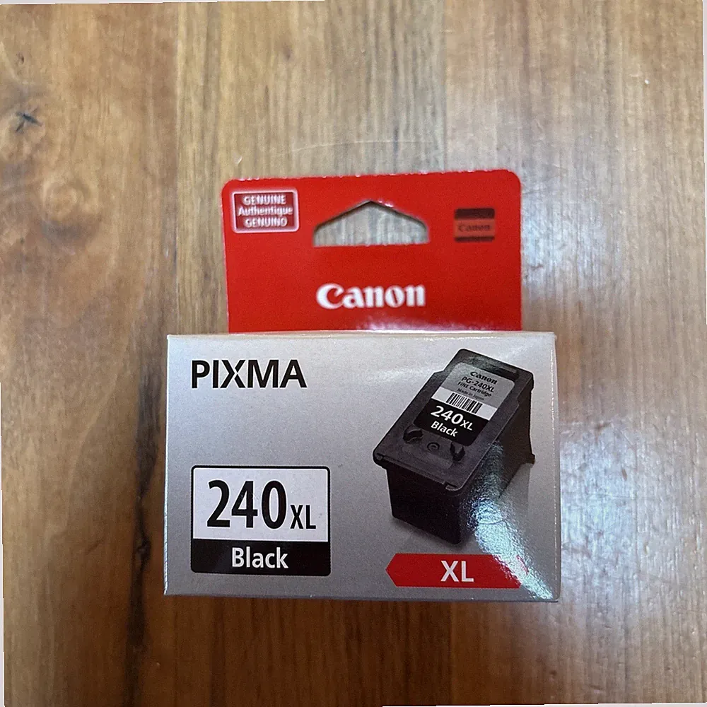 Canon Original Genuine Pixma 240XL Black Printer Ink Cartridge New In Box OEM