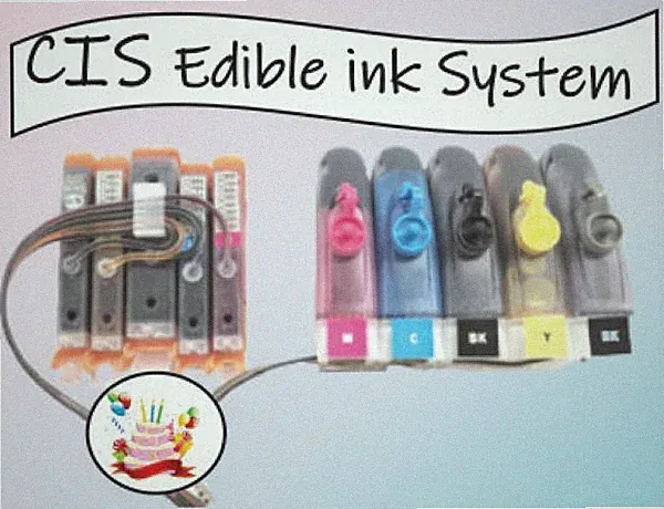CIS With Edible Ink For Canon Pixma IX6820 Printer