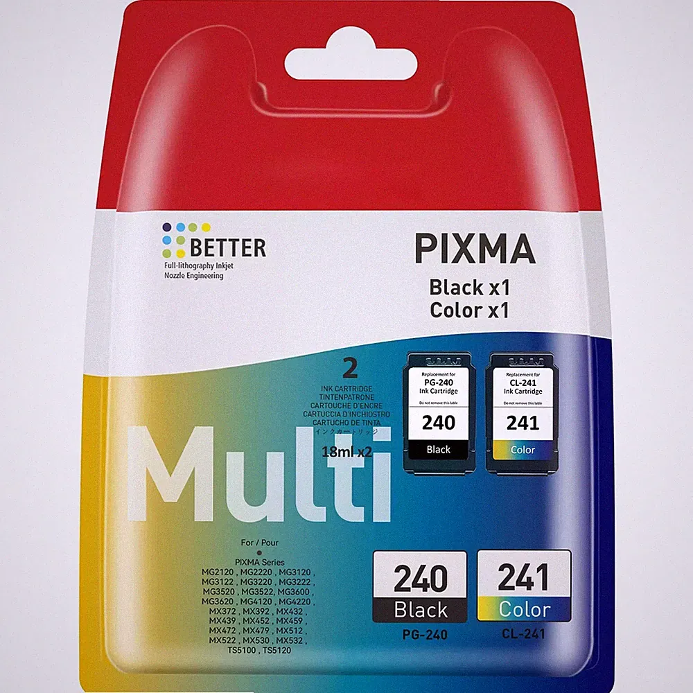 Genuine Canon 240 241 Ink Cartridges for Canon MG3620 Printer-OEM-New