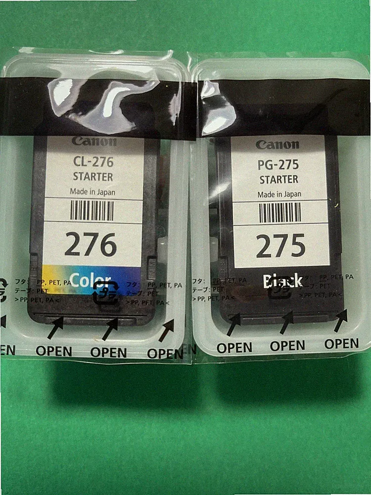 Genuine Canon 275 276 Ink Cartridge-Setup For TS 3722 3520 Printer-NEW!