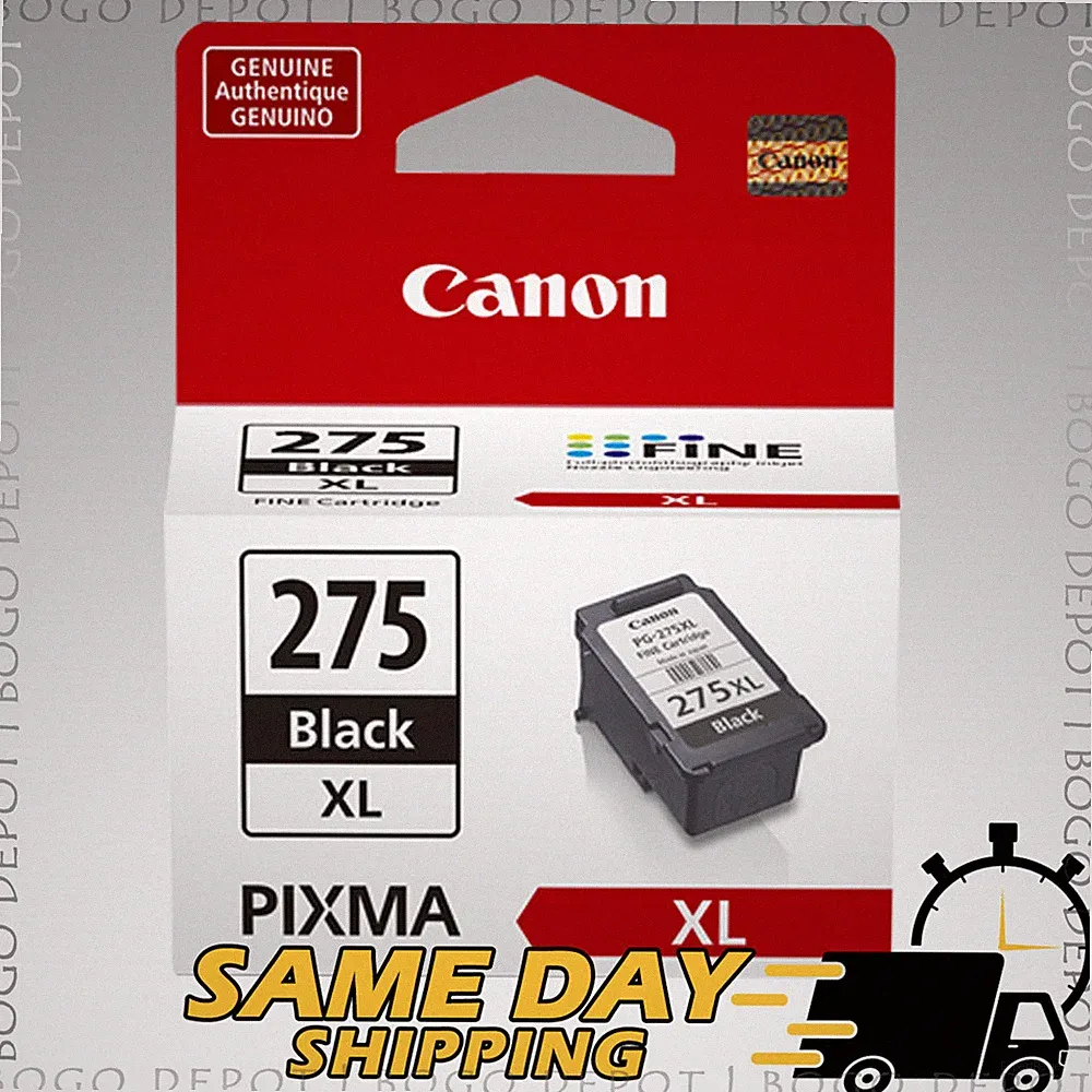 Genuine Canon PG-275 CL-276 Ink Cartridge(s) or XL TS3520 TS3522 TS3722 TR4720