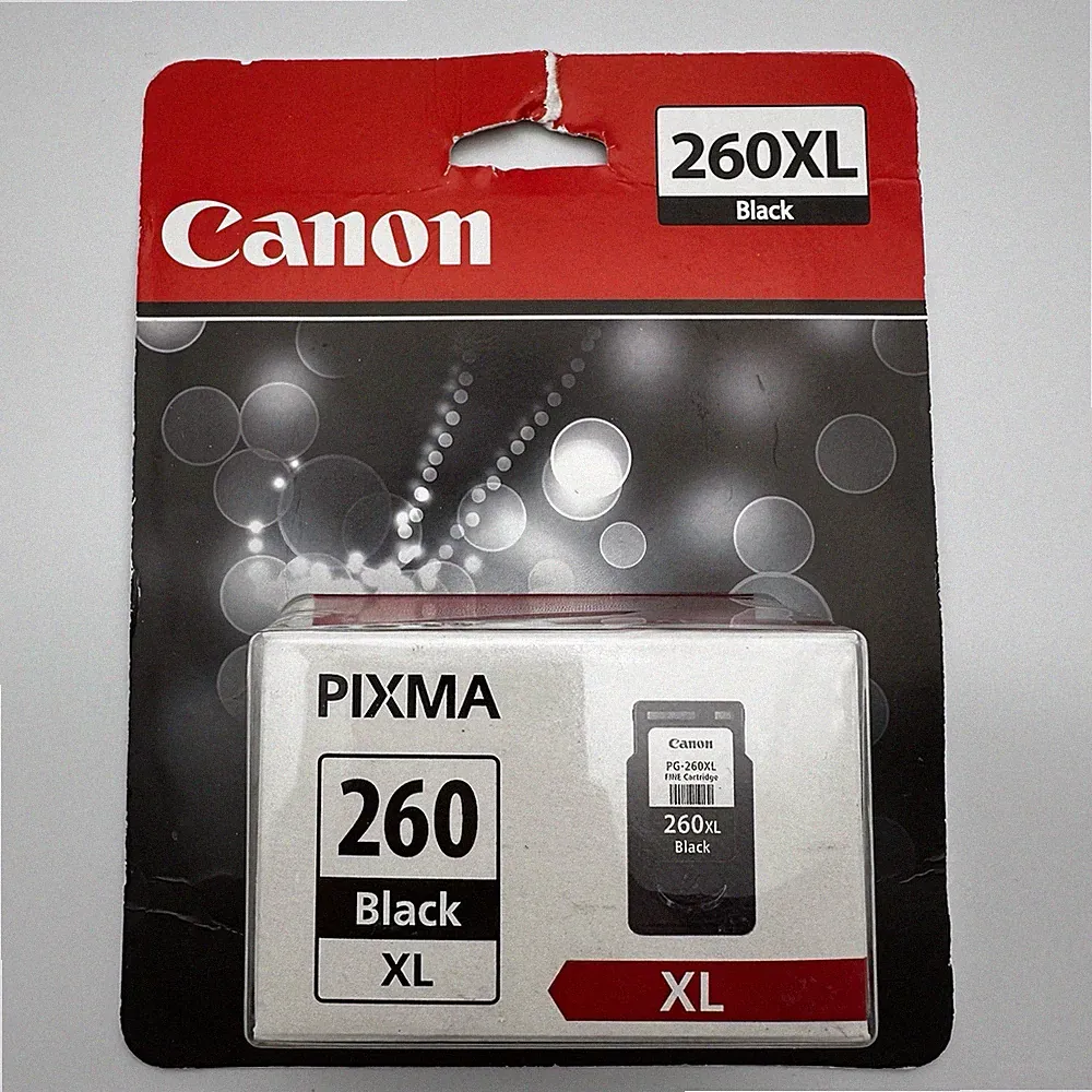 Genuine Canon PG260XL 3706C001 XL-Black Ink Cartridge PIXMA TR-7020/7020a