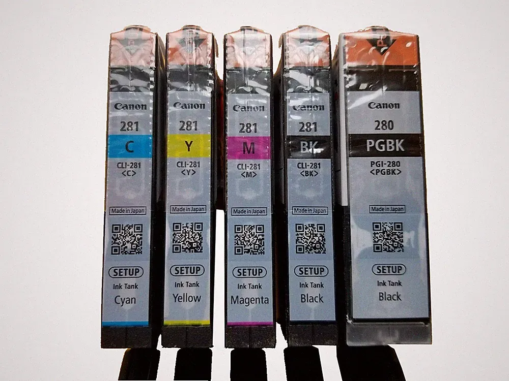 Genuine OEM Canon Printer Ink Cartridges TS6320 TR8520 TS6220 PGI-280 & CLI-281