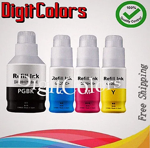 GI-20 Ink Refill Bottle for Continuous ink fit Canon MegaTank Printers