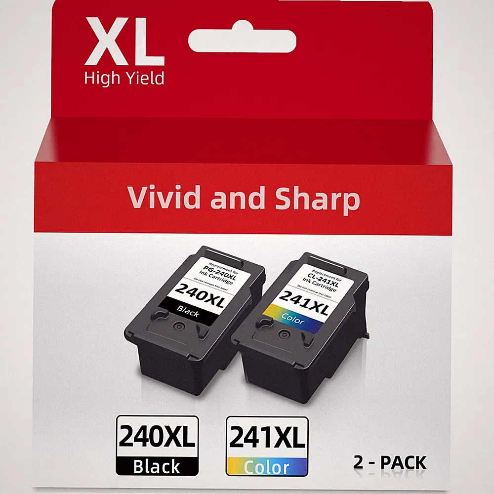 PG-240XL CL-241XL Black Color Ink Cartridge for Canon PIXMA MG3620 MX532 Printer