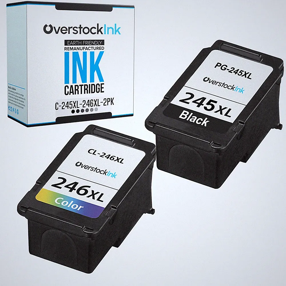 PG-245XL CL-246XL Ink Cartridges Lot for Canon 245XL 246XL Combo Pack Fits PIXMA