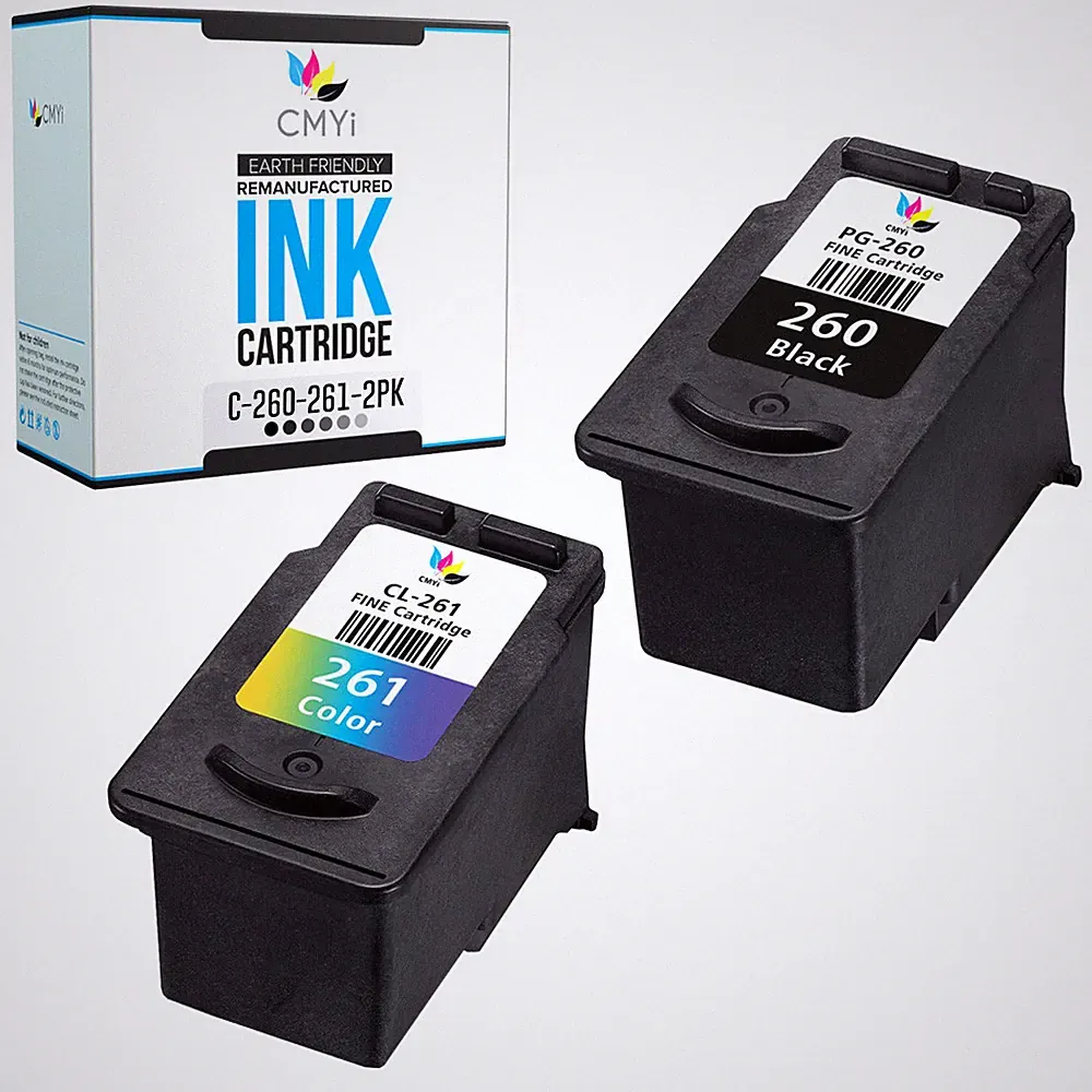 PG-260 CL-261 Ink Cartridges Lot for Canon 260 261 Combo Pack Fits PIXMA