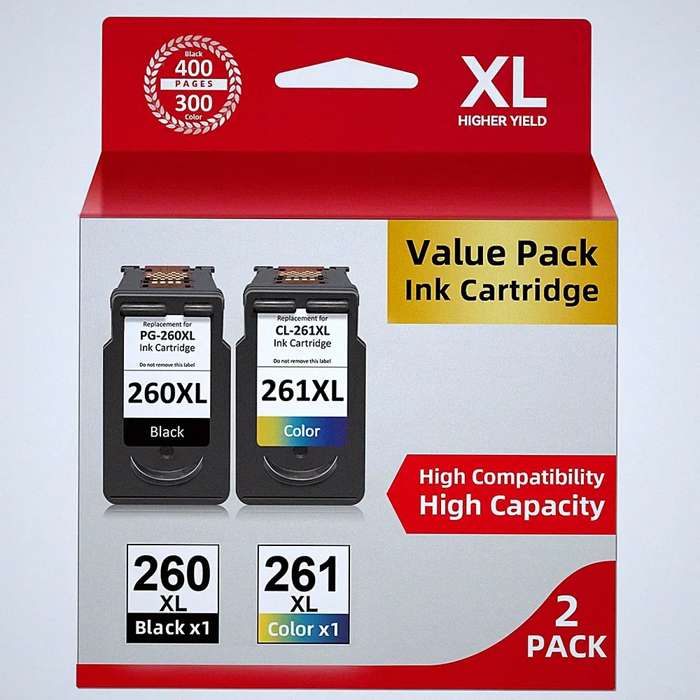 Canon 260 and 261 printer ink