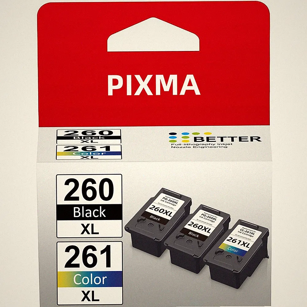 PG-260XL CL-261XL Ink Printer Cartridge for Canon PIXMA TS5320 TS6420 TR7020 Lot